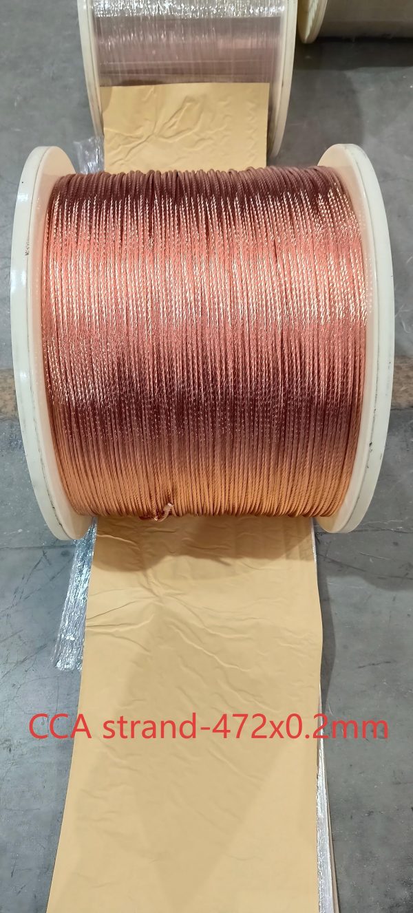 CCA strand-472x0.2mm Copper Clad Aluminum Wire and Strand